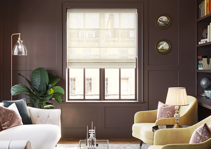 Pescara Voile, Latte - Roman Blind - Image 3